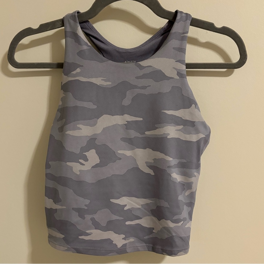 Athleta girl cropped cami tank top